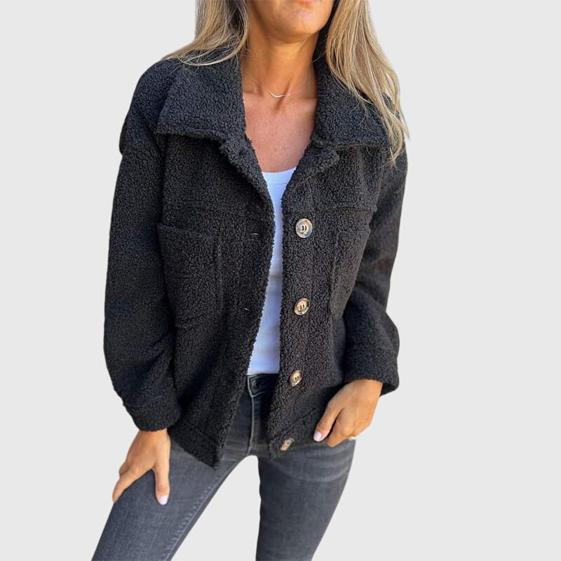 Thea – Gemütliche Teddyjacke