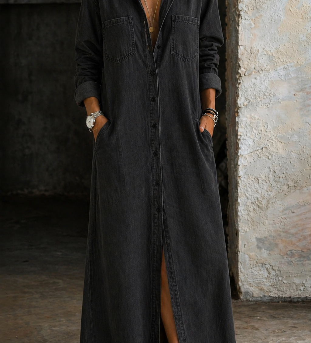 Mohnblume | Hemdblusenkleid
