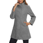 Emma Stehkragen-Winterjacke