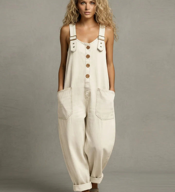 Harriet | Stilvoller Denim-Overall mit Taschen