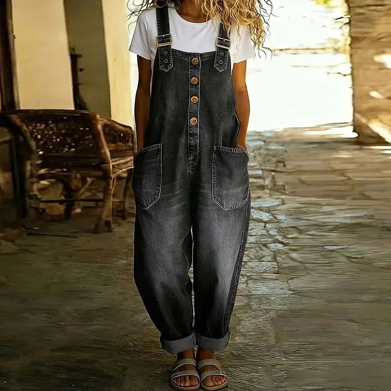 Layla | Vintage Weicher Baumwoll-Denim-Look Set