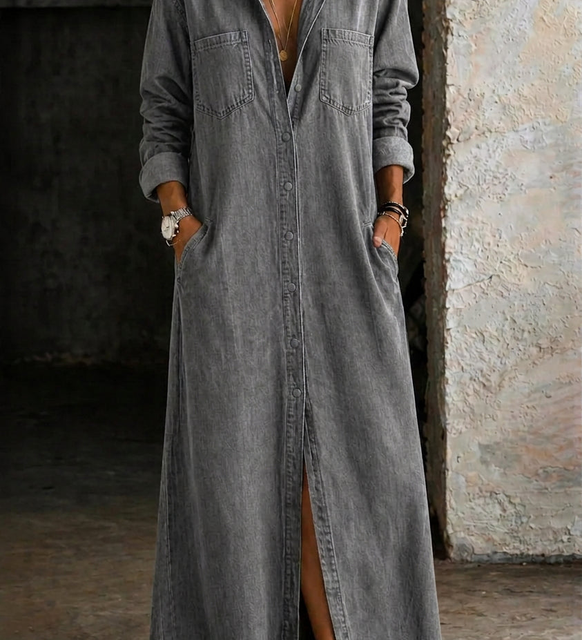 Mohnblume | Hemdblusenkleid