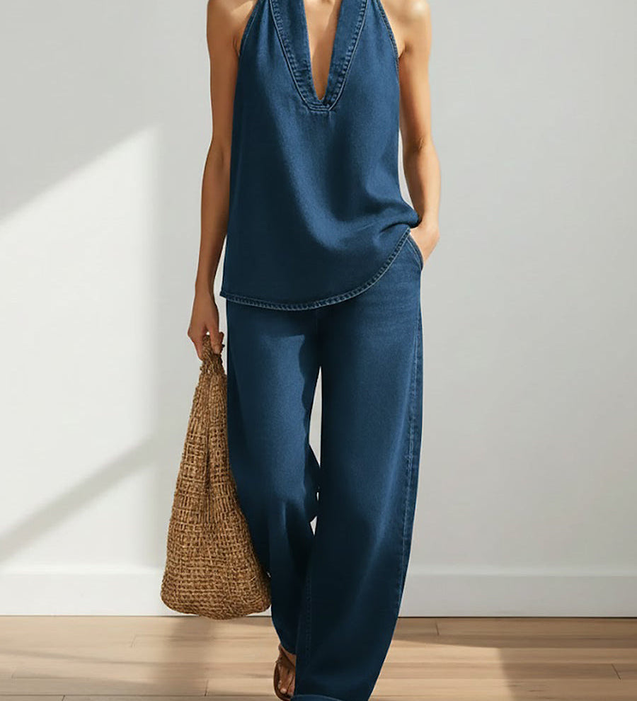 Sienna | Zweiteiliges Denim-Set